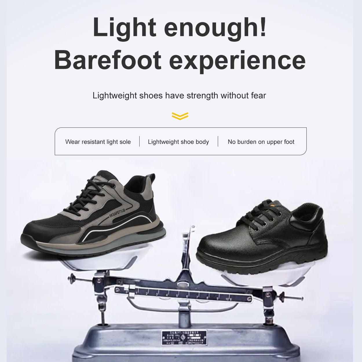 9K – Indestructible Sneakers (Safety Footwear)