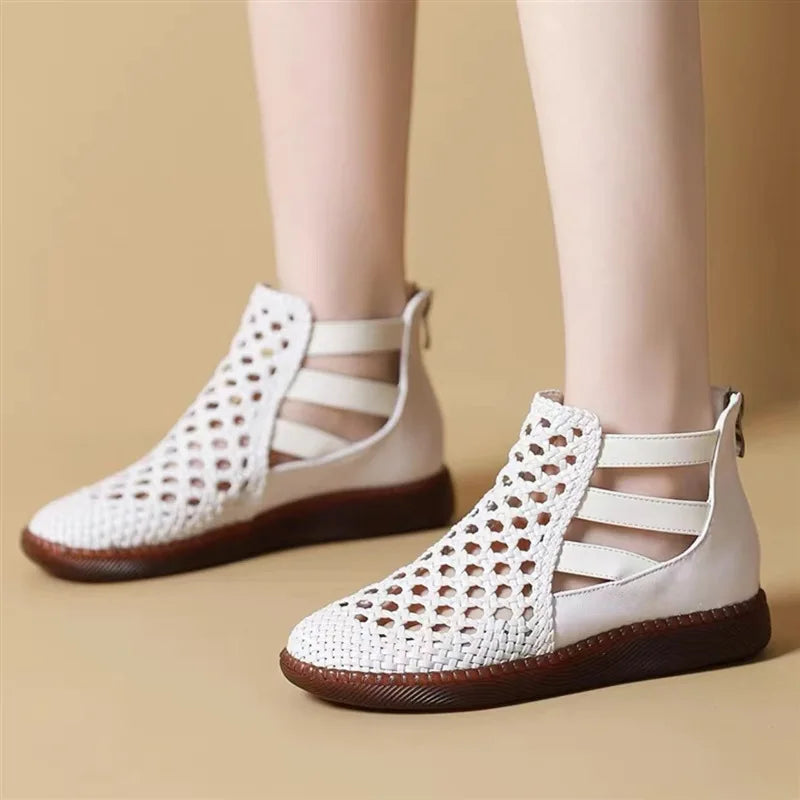 Cleopatra Ortho Sandal Boot – Elegant, bequem & echtes Leder