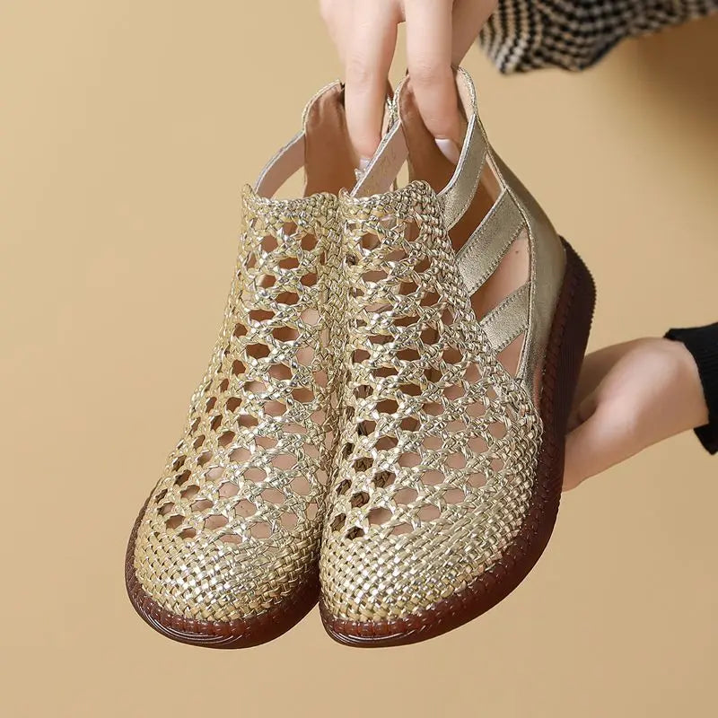 Cleopatra Ortho Sandal Boot – Elegant, bequem & echtes Leder