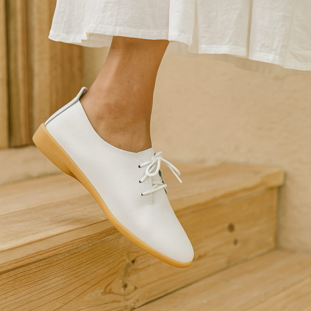 Vianelle™ Grace Derby – Women’s Ultra Comfortable Genuine Leather Shoe