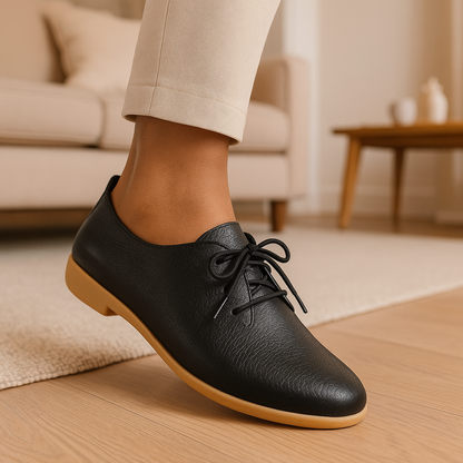 Vianelle™ Grace Derby – Women’s Ultra Comfortable Genuine Leather Shoe