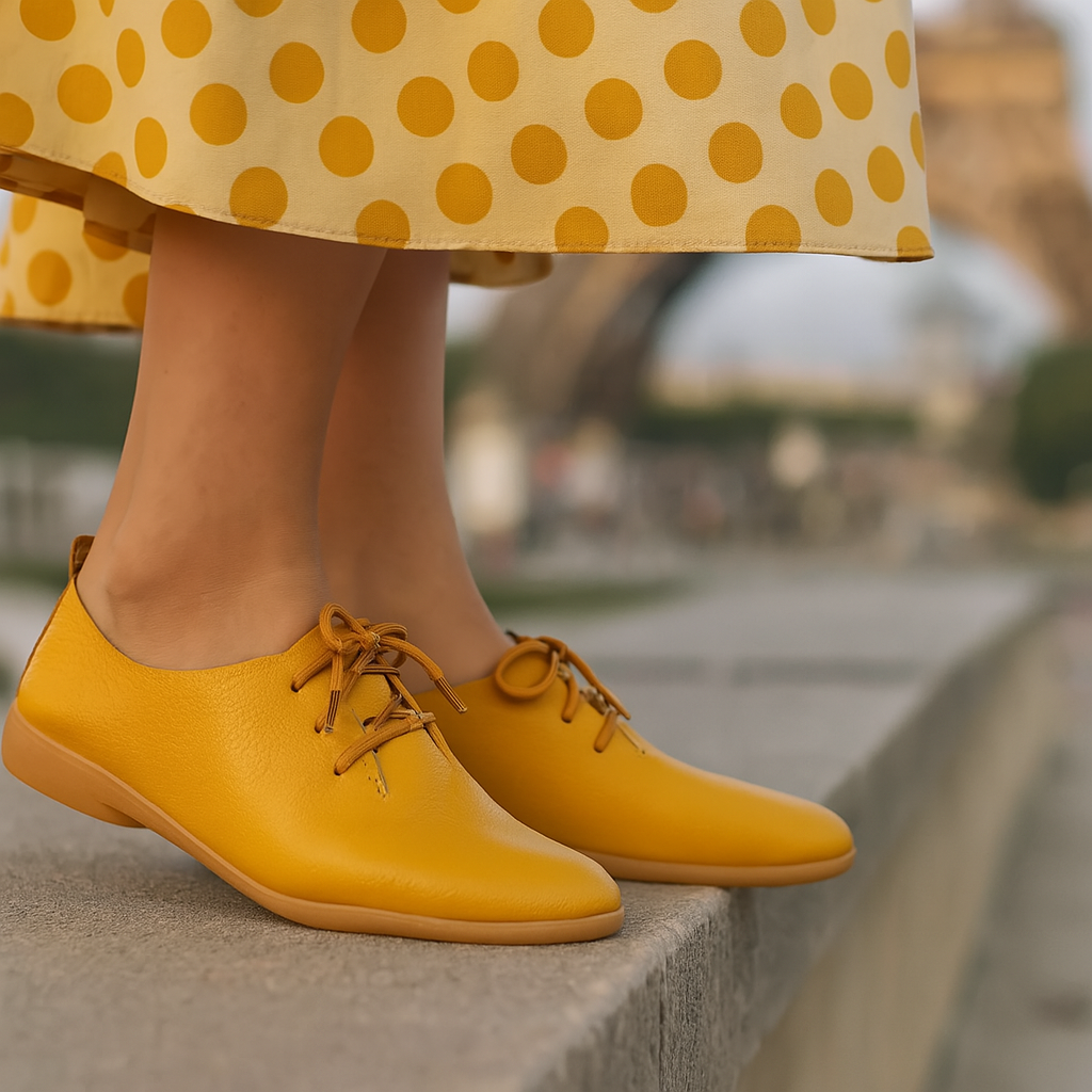 Vianelle™ Grace Derby – Women’s Ultra Comfortable Genuine Leather Shoe