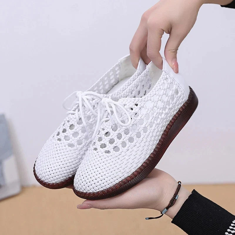 Cleopatra Sneakers – Bequem und Elegant (Echtes Leder)