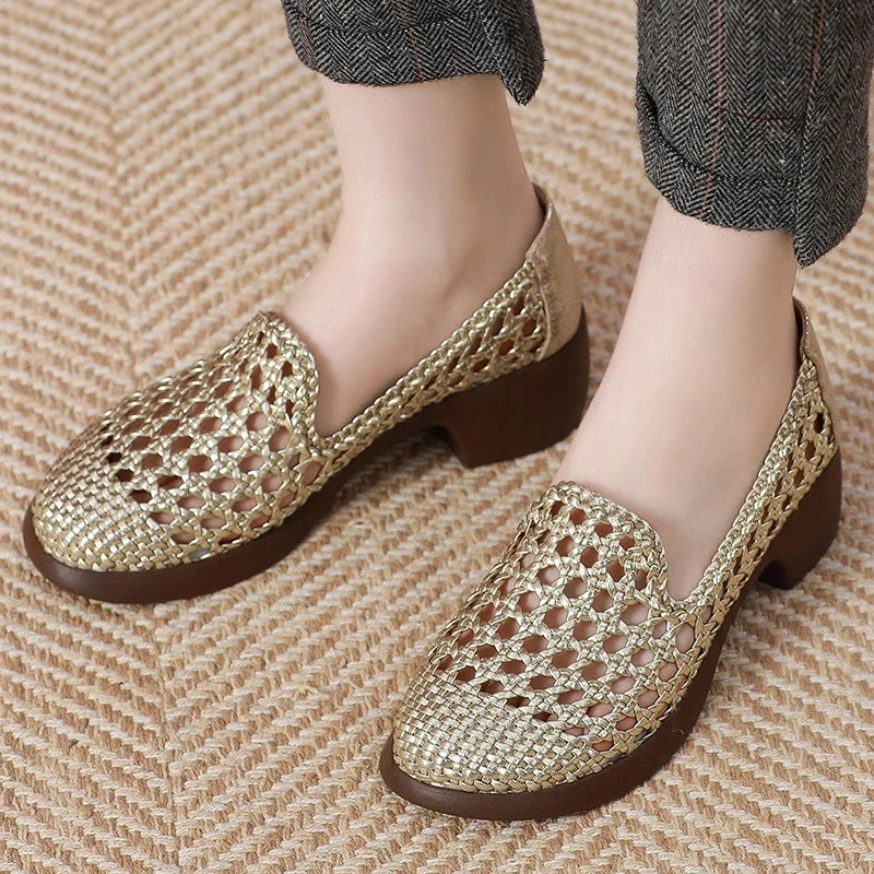 Cleopatra Loafer – Bequem und elegant (Echtes Leder)