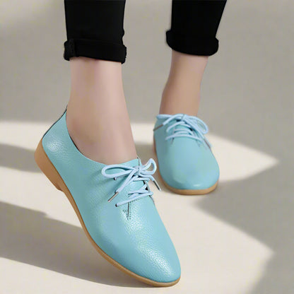 Vianelle™ Grace Derby – Women’s Ultra Comfortable Genuine Leather Shoe