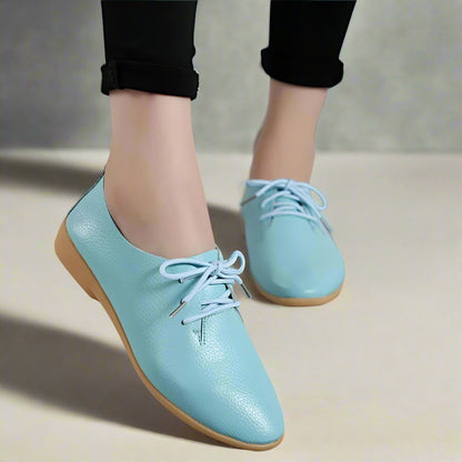 Vianelle™ Grace Derby – Women’s Ultra Comfortable Genuine Leather Shoe