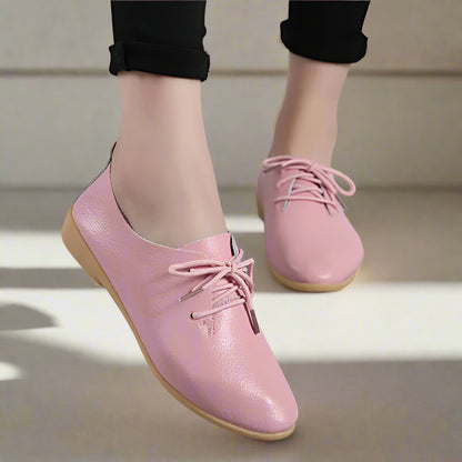 Vianelle™ Grace Derby – Women’s Ultra Comfortable Genuine Leather Shoe