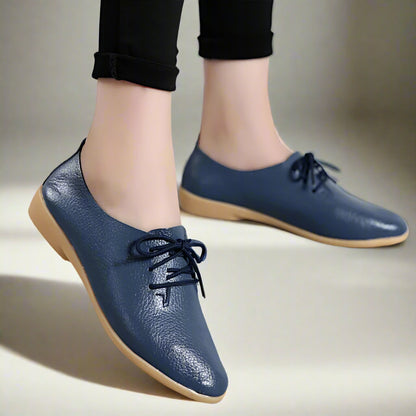 Vianelle™ Grace Derby – Women’s Ultra Comfortable Genuine Leather Shoe
