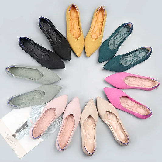 Die elastischen Ballerinas Celtianna Prague (Absatz 1 cm)