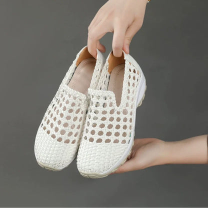 Cleopatra Leder Sommer Sneaker – Atmungsaktiv, weiche Sohle, elegantes Design