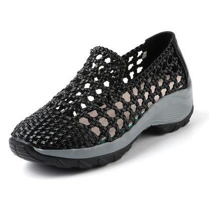 Cleopatra Leder Sommer Sneaker – Atmungsaktiv, weiche Sohle, elegantes Design