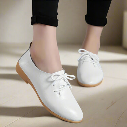 Vianelle™ Grace Derby – Women’s Ultra Comfortable Genuine Leather Shoe