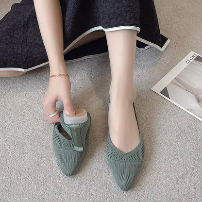 The Wannaé Milano Elastic Ballet Flats (heel 1 cm)