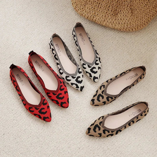 Die elastischen Ballerinas Féline Milan (Absatz 1 cm)