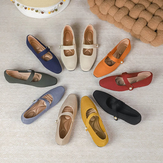 Die Mollita Lisbon Elastic Ballerinas (Absatz 1 cm)