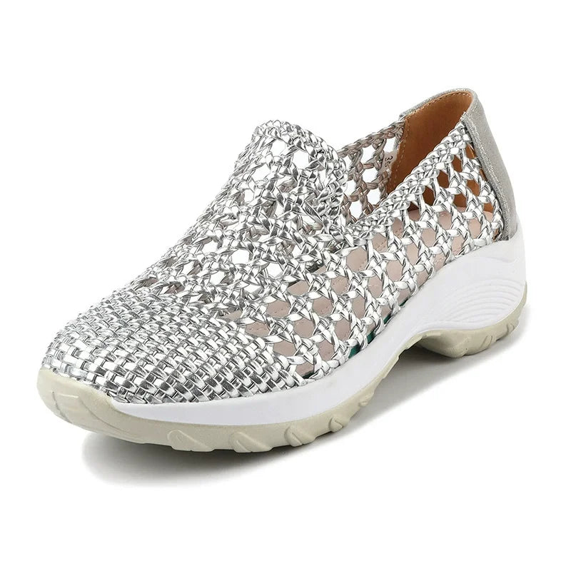 Cleopatra Leder Sommer Sneaker – Atmungsaktiv, weiche Sohle, elegantes Design