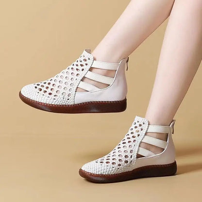 Cleopatra Ortho Sandal Boot – Elegant, bequem &amp; echtes Leder 