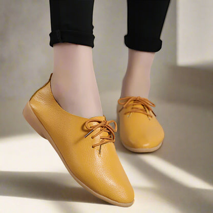 Vianelle™ Grace Derby – Women’s Ultra Comfortable Genuine Leather Shoe